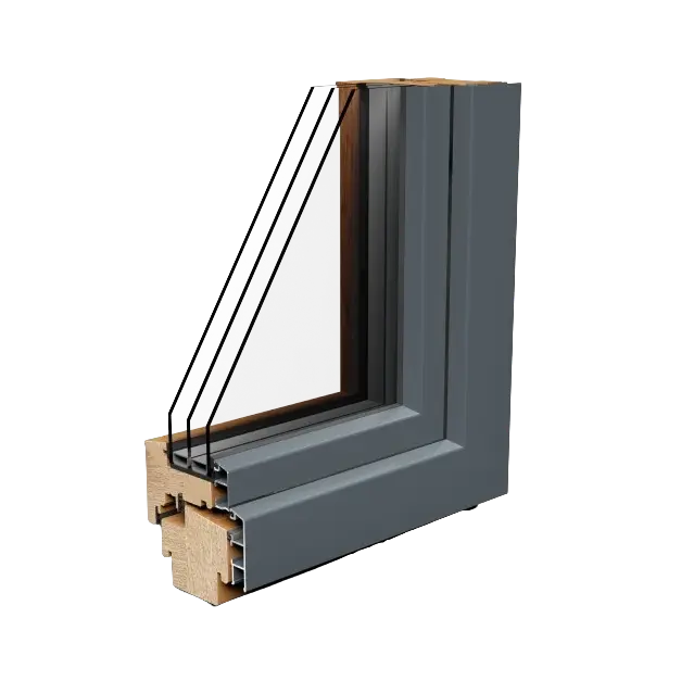 Wood-Aluminium